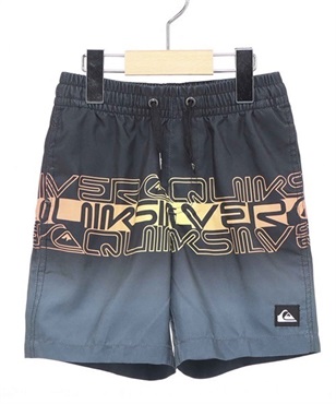 QUIKSILVER クイックシルバー EQKJV03237 キッズ ユース ボーイズ トランクス 水着 ボードショーツ ロゴ KX1 E1