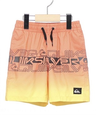 QUIKSILVER クイックシルバー EQKJV03237 キッズ ユース ボーイズ トランクス 水着 ボードショーツ ロゴ KX1 E1