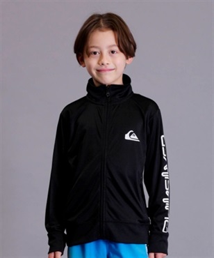 【ムラサキスポーツ別注】QUIKSILVER/クイックシルバー OMNI MW ZIP STAND YOUTHオムニ ラッシュガード UVカット  KLY231631M
