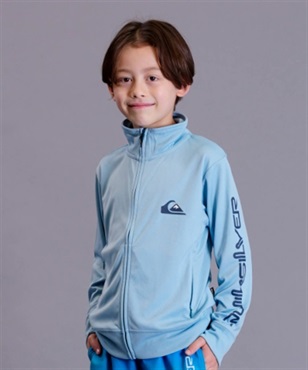 【ムラサキスポーツ別注】QUIKSILVER/クイックシルバー OMNI MW ZIP STAND YOUTHオムニ ラッシュガード UVカット  KLY231631M