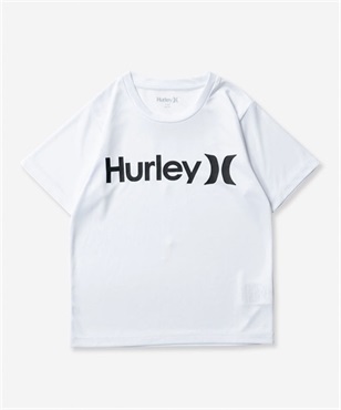 Hurley ハーレー BRG2331001 キッズ ユース ラッシュガード 半袖 UVケア ストレッチ 水陸両用 ユーティリティ ラッシュTシャツ KX2 E18