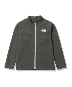 THE NORTH FACE ザ・ノース・フェイス NTJ12340 キッズ ユース ラッシュガード 長袖 ジップアップ UVカット 水陸両用 ユーティリティ KK2 E18