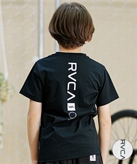 RVCA ルーカ キッズ ラッシュガード Tシャツ 半袖 バック