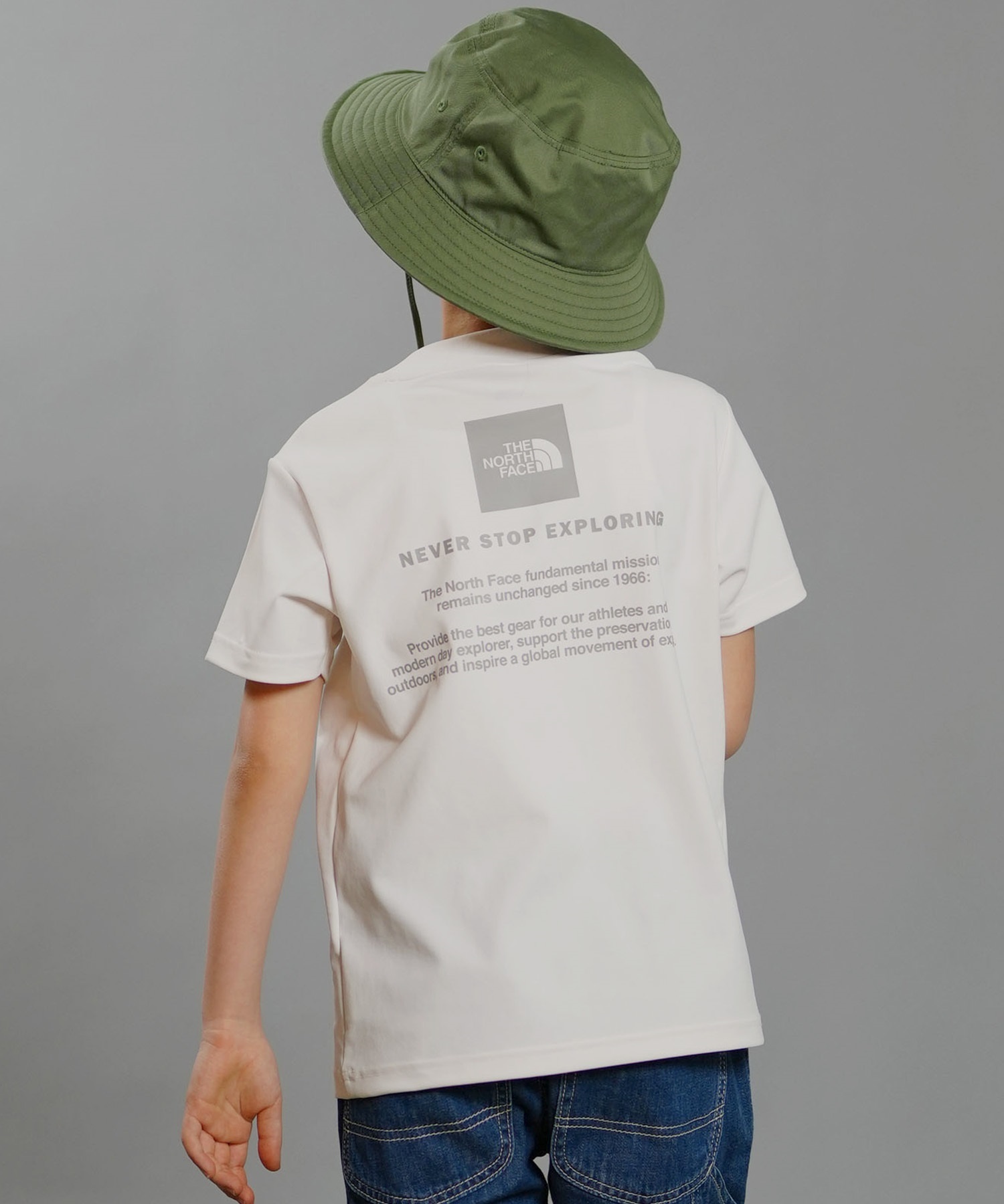 THE NORTH FACE ザ・ノース・フェイス キッズ ラッシュガード Tシャツ 半袖 ユーティリティ 水陸両用 UVカット NTJ12342 OW(OW-100cm)