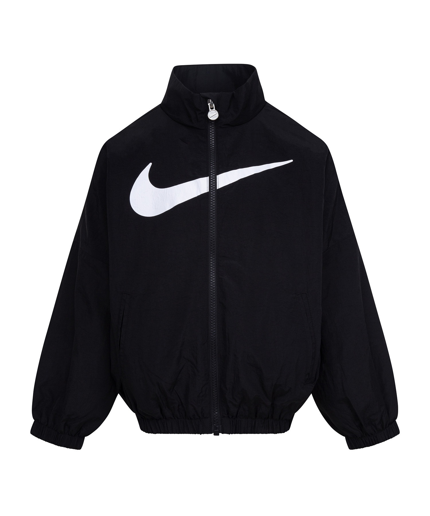 NIKE ナイキ キッズ ジャケット ジップアップ 薄手 ウィンドブレーカー 36L875-023(BLK-105cm)