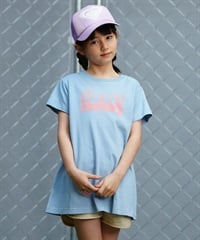 【クーポン対象】ROXY ロキシー MINI HUGGABLE ミニ ハガブル キッズ Tシャツ ワンピース ロゴ TST241119(BGR-130cm)