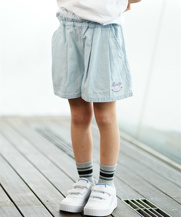 RUSTY ラスティー ショートパンツ キッズ ショーツ デニム DNM 964751