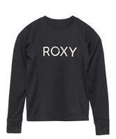 ROXY ロキシー MINI MERMAID LOGO L/S TLY231107 キッズ ユース ガールズ ラッシュガード 長袖 UVカット 速乾 KX1 E18