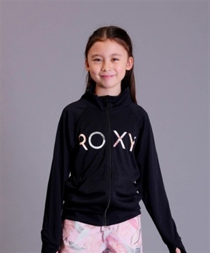 ROXY ロキシー MINI MERMAID TLY231108 キッズ ユース ガールズ ラッシュガード 長袖 ジップアップ UVカット 水陸両用 KX1 E18