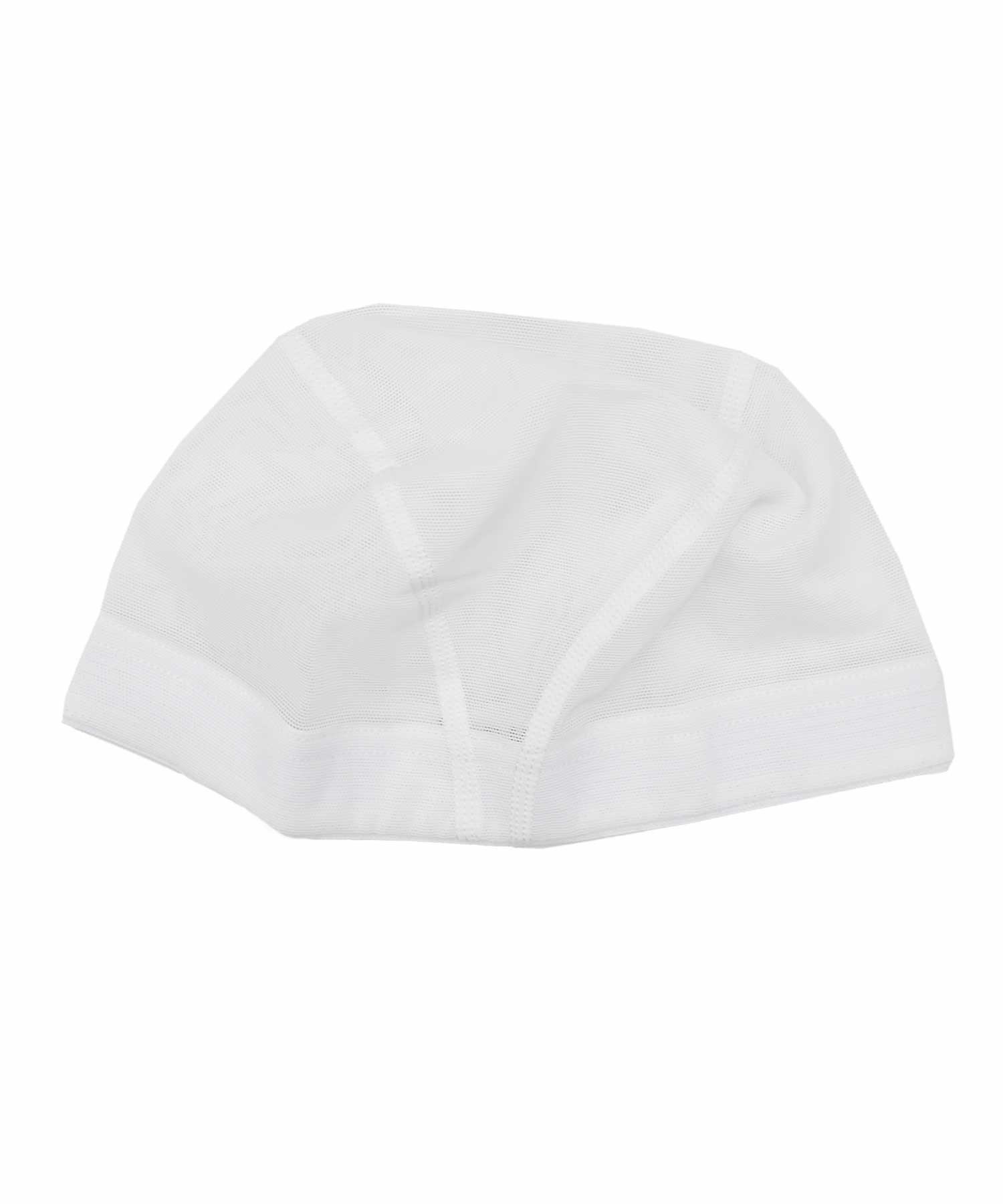 BRASH DENNY ブラッシュデニー 水着 水泳帽 メッシュキャップ キッズ ジュニア 30-3000(WHT-M)