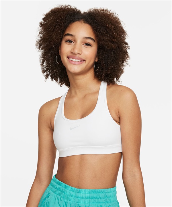 NIKE ナイキ BRA YTH ガールズ DF スウッシュブラ キッズ スポーツブラ  FJ7161-100