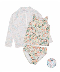 WOODS ウッズ 水着 ３点セット キッズ ジュニア 386500 ムラサキスポーツ限定