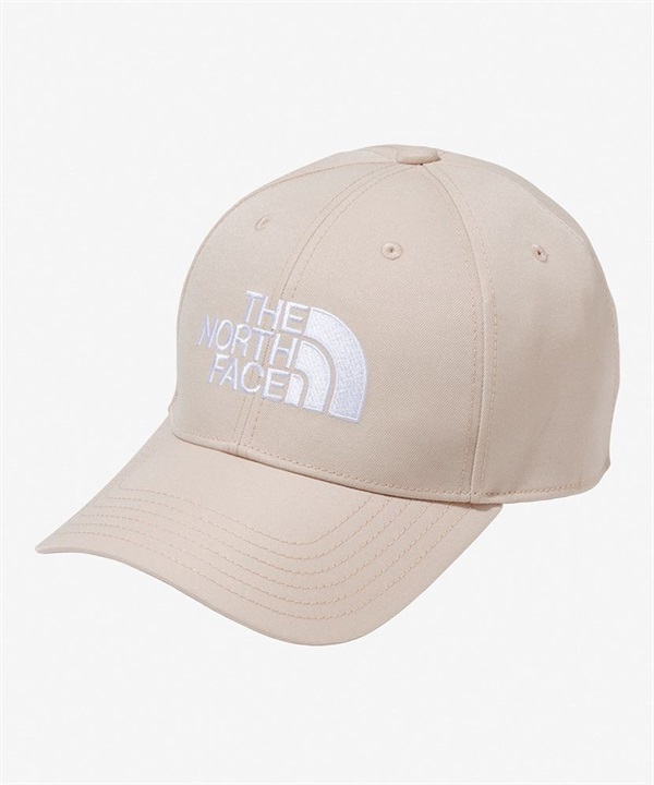 THE NORTH FACE/ザ・ノース・フェイス Kids’ TNF Logo Cap キッズ  TNFロゴ キャップ 帽子 NNJ42304 BE