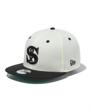NEW ERA ニューエラ Youth 9FIFTY Cooperstown クーパーズタウン シカゴ・ホワイトソックス 13517655 キッズ ジュニア キャップ KK1 D18(BK-FREE)