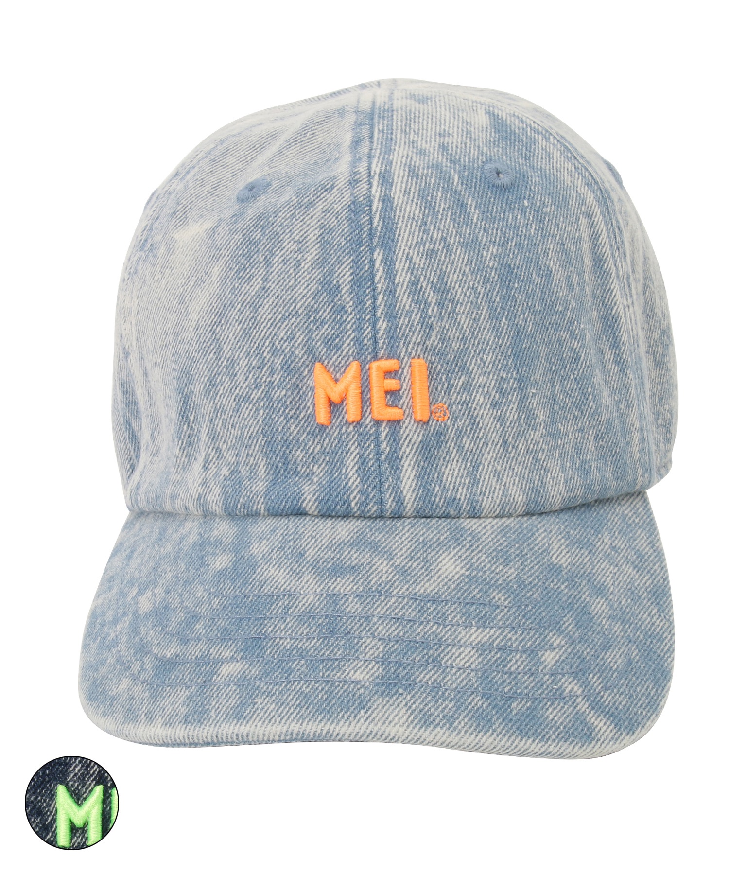 MEI/メイ キッズ キャップ LOW CAP DENIM 231099001 帽子