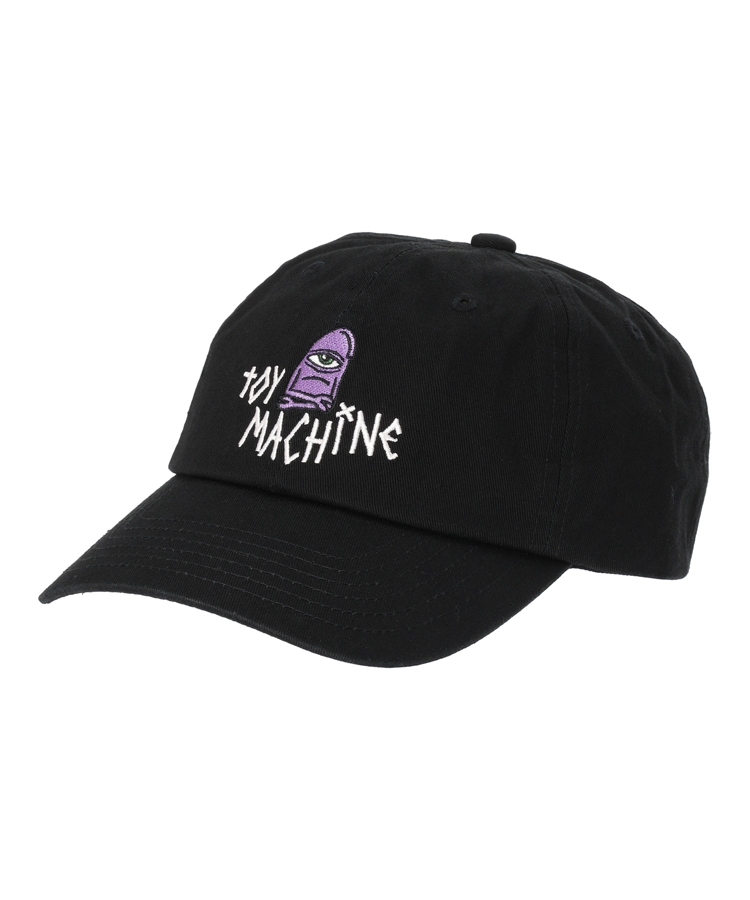 TOY MACHINE トイマシーン CAP  TMC SECT C.TWILL 6P 233045002 キッズ キャップ(01BLK-F)