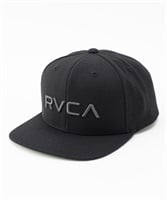 RVCA/ルーカ キッズ RVCA TWILL SNAPBACK キャップ 帽子 BD045-901(BCL-F)