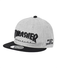 THRASHER スラッシャー CAP  K-THR-C03K キッズ キャップ(GY/BK-F)