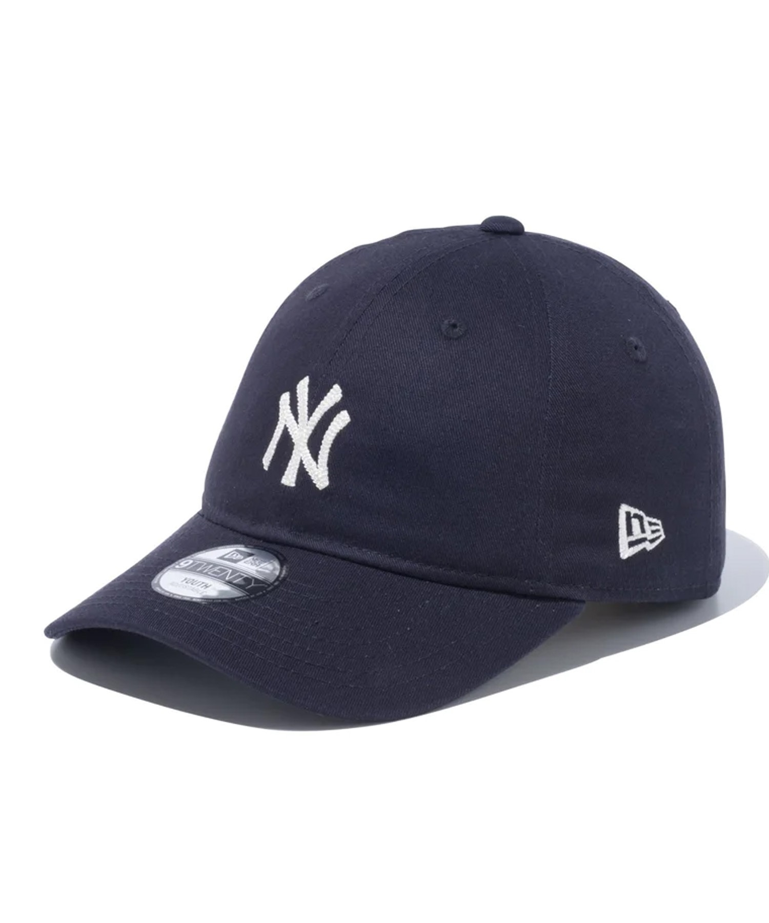 NEW ERA ニューエラ Youth 9TWENTY MLB Chain Stitch ニューヨーク・ヤンキース ネイビー キッズ キャップ 帽子 920 13762818(NVY-YTH)