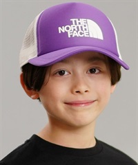 THE NORTH FACE ザ・ノース・フェイス キッズ メッシュ キャップ 帽子 ロゴ プリント サイズ調節可能 NNJ02409 TP