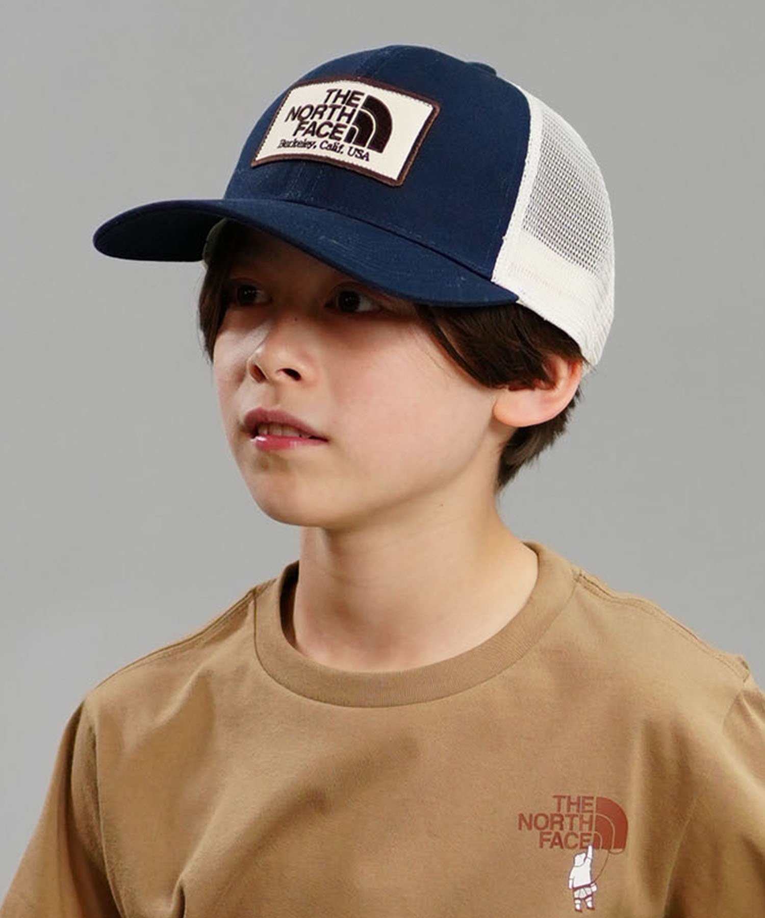 THE NORTH FACE ザ・ノース・フェイス TRUCKER MESH CAP トラッカーメッシュキャップ キッズ キャップ NNJ02405(UN-M)