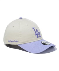 NEW ERA ニューエラ Youth 9TWENTY 2-Tone ロサンゼルス・ドジャース ストーン ラベンダーバイザー キッズ キャップ 帽子 14111954