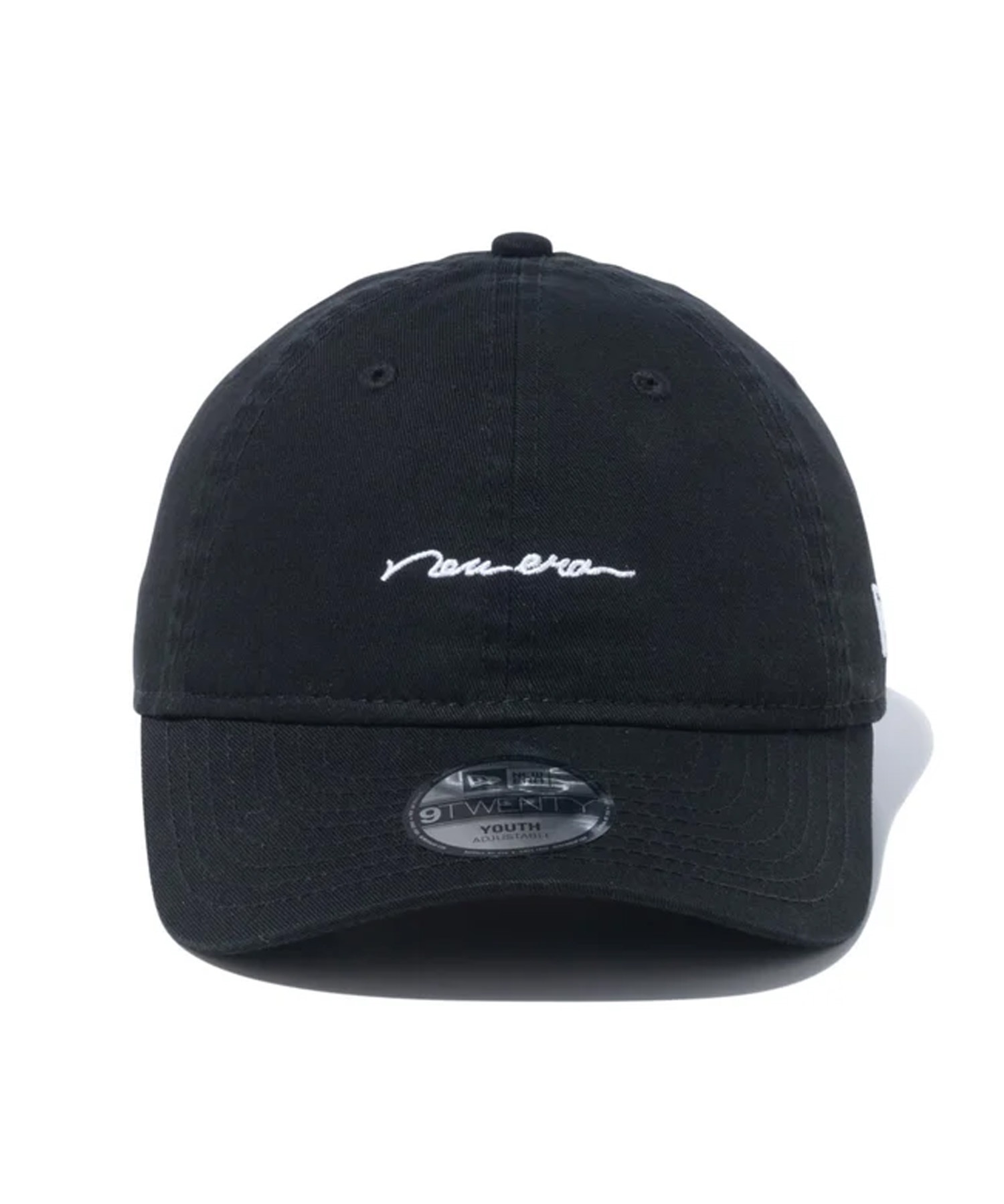 NEW ERA ニューエラ Youth 9TWENTY Handwritten Logo ブラック キッズ キャップ 帽子 14111958(BLK-YTH)