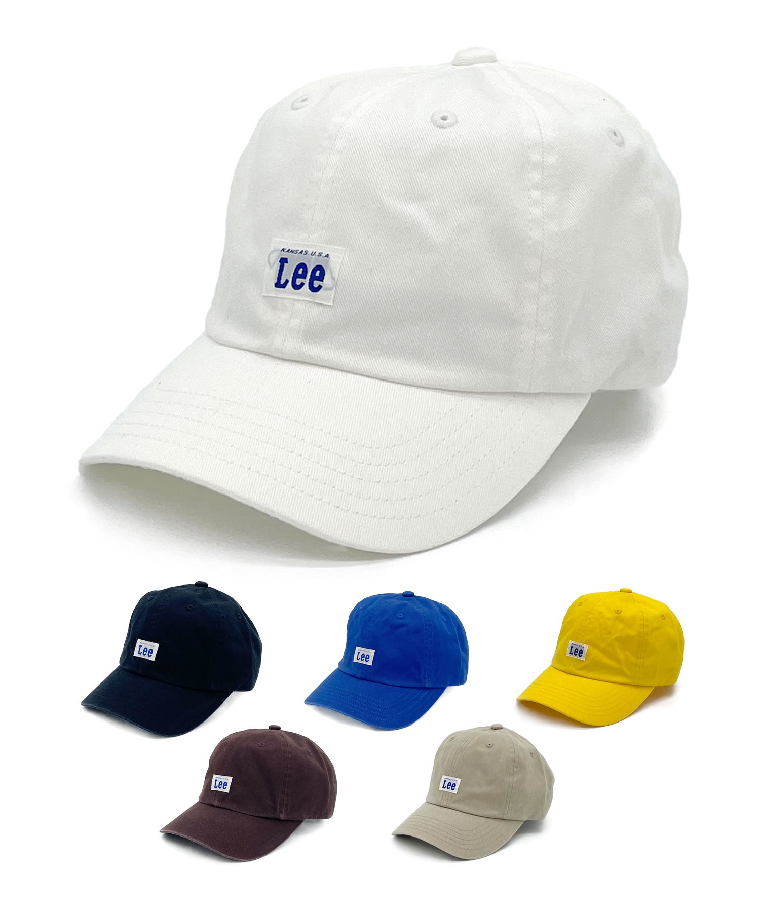 Lee リー CAP LE KIDS LOW CAP COT キッズ キャップ 230076803(33YEL-ONESIZE)