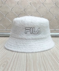 FILA フィラ キッズ ハット フェザーヤーン サーモバケット 233013002(06WHT-56cm)