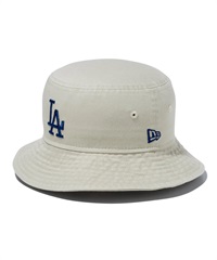 NEW ERA ニューエラ Kid's バケット01 ロサンゼルス・ドジャース ストーン キッズ ハット バケハ 帽子 14111993(ONECOLOR-ML)