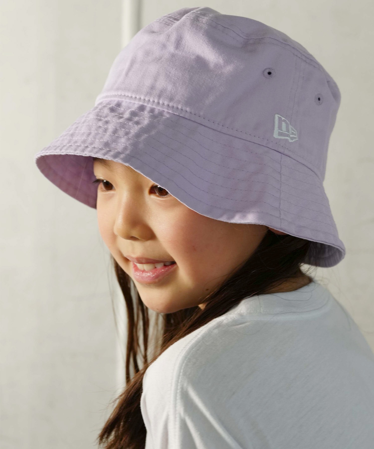 NEW ERA ニューエラ Kid's バケット01 PLILA キッズ バケットハット バケハ 帽子 14324469 ムラサキスポーツ限定(LIL-ML)