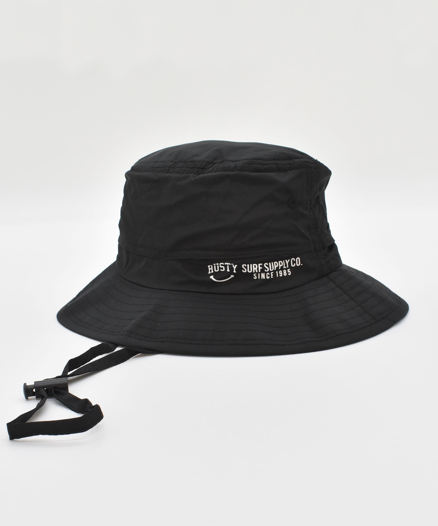 RUSTY ラスティー ハット キッズ サーフハット バケットハット 964910(BLK-FREE)