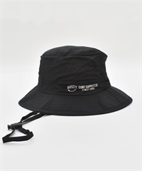 RUSTY ラスティー ハット キッズ サーフハット バケットハット 964910(BLK-FREE)