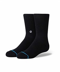 STANCE スタンス キッズ ジュニア ソックス 靴下 ICON ST K526A20ICK#BLK(BLACK-L)