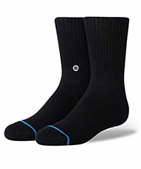 STANCE スタンス キッズ ジュニア ソックス 靴下 ICON ST K526A20ICK#BLK(BLACK-L)