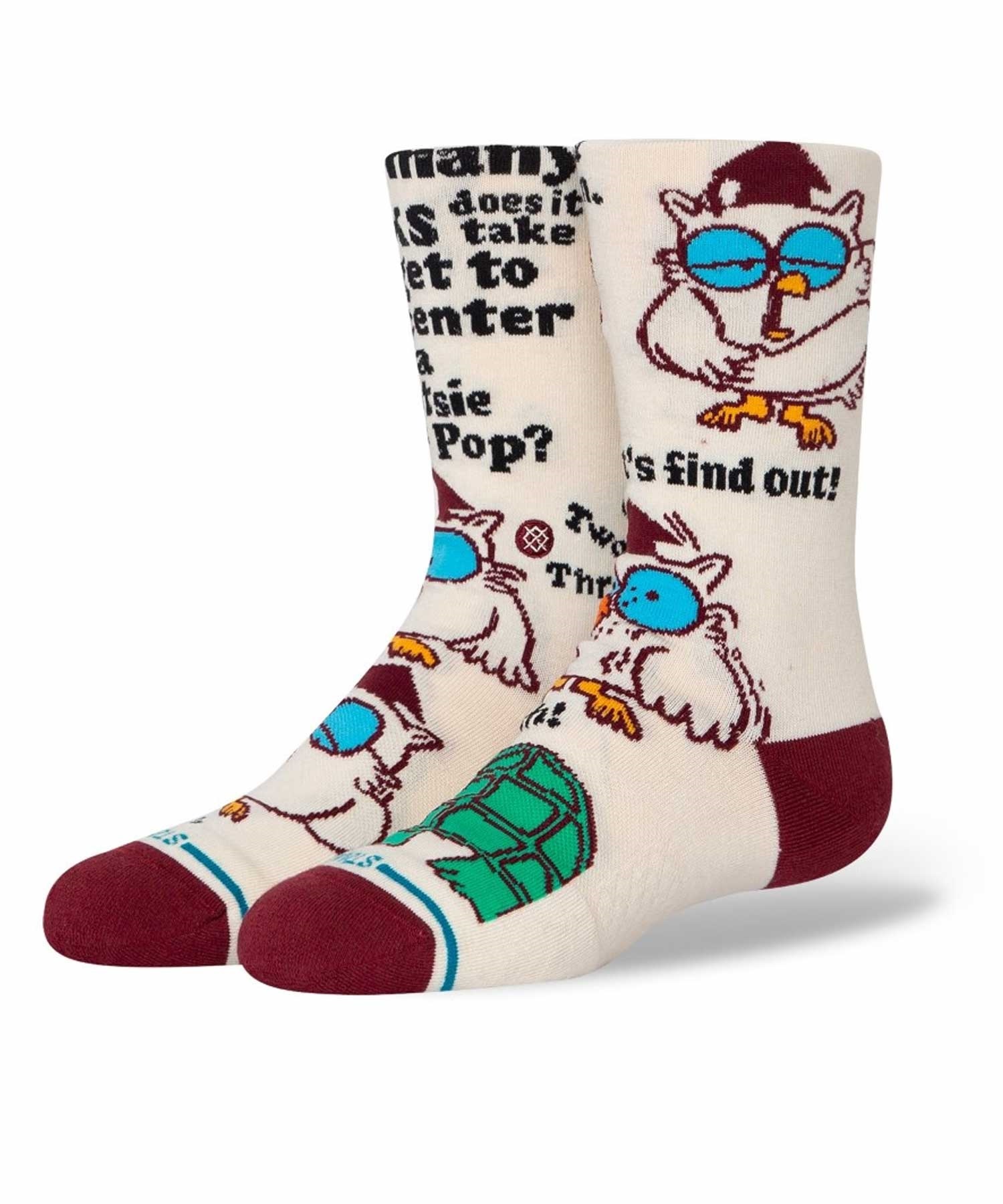 STANCE スタンス キッズ ジュニア ソックス 靴下 MR OWL KIDS K545A24MRO#CVS(CANVA-L)