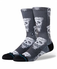 STANCE スタンス キッズ ジュニア ソックス 靴下 KIDS PIZZA FACE K556A24PIZ#BLK(BLACK-L)