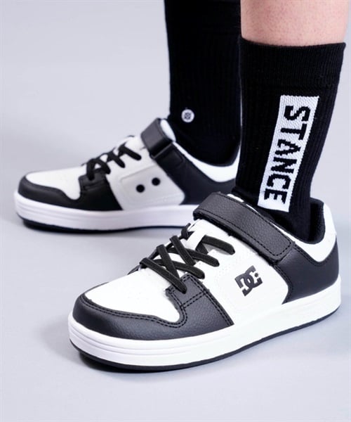 DC SHOE ディーシー MANTECA 4 V SN DK231001 ジュニア 靴 シューズ スニーカー 運動靴 KK E25(WTBK-17.0cm)