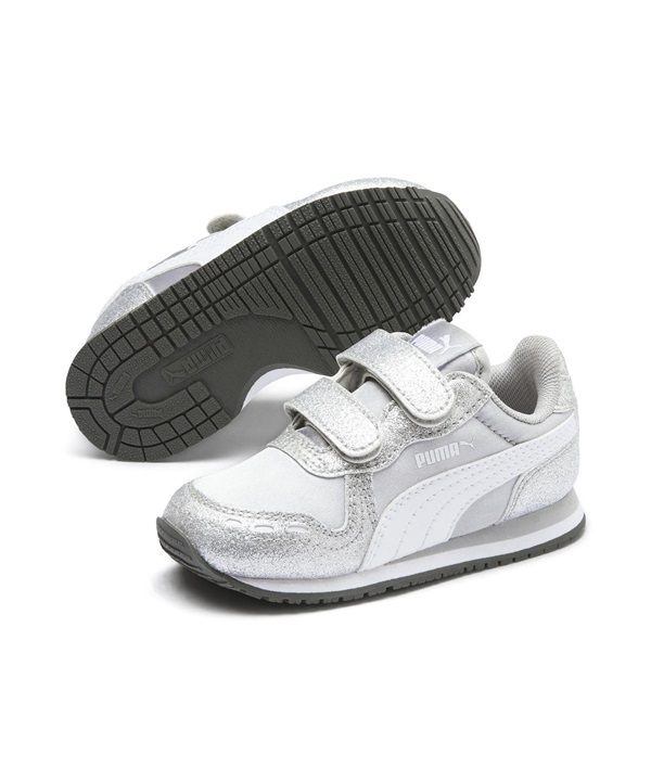 PUMA/プーマ Cabana Racer Glitz V Inf カバナレーサーグリッツ V キッズ スニーカー 370986