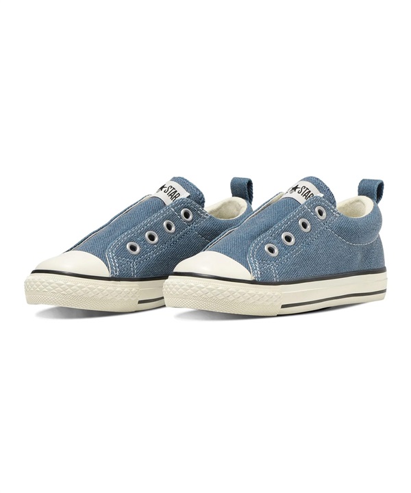 CONVERSE コンバース CHILD ALL STAR N DENIM SLIP OX チャイルド オールスター Ｎ デニム スリップ OX キッズ シューズ スニーカー 37302930