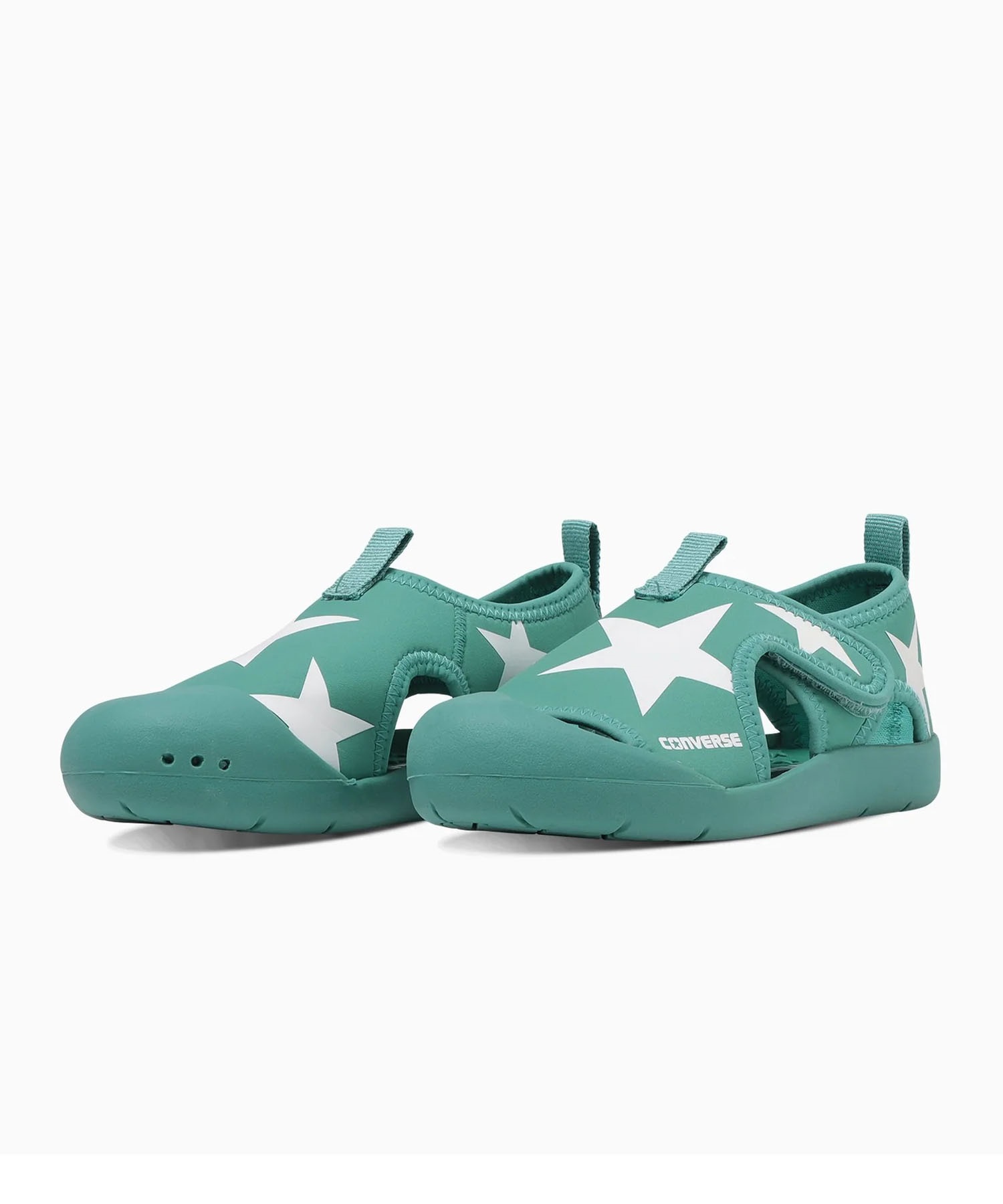 CONVERSE コンバース KID'S CVSTAR SANDAL キッズ サンダル シューズ 星 スター 37303001(BL/WT-13.0cm)