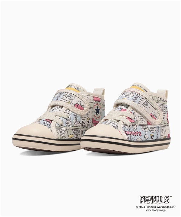 CONVERSE コンバース BABY ALL STAR N PEANUTS CP V-1 キッズ ベビー スニーカー スヌーピー 37303050