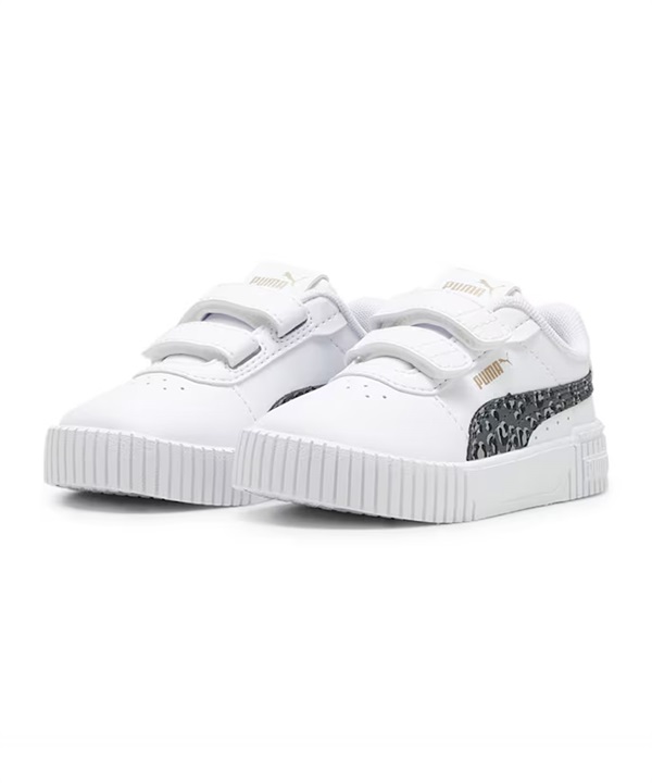 PUMA プーマ ベビー ガールズ プーマ キャリーナ 2.0 アニマル スニーカー キッズ シューズ 396989 01