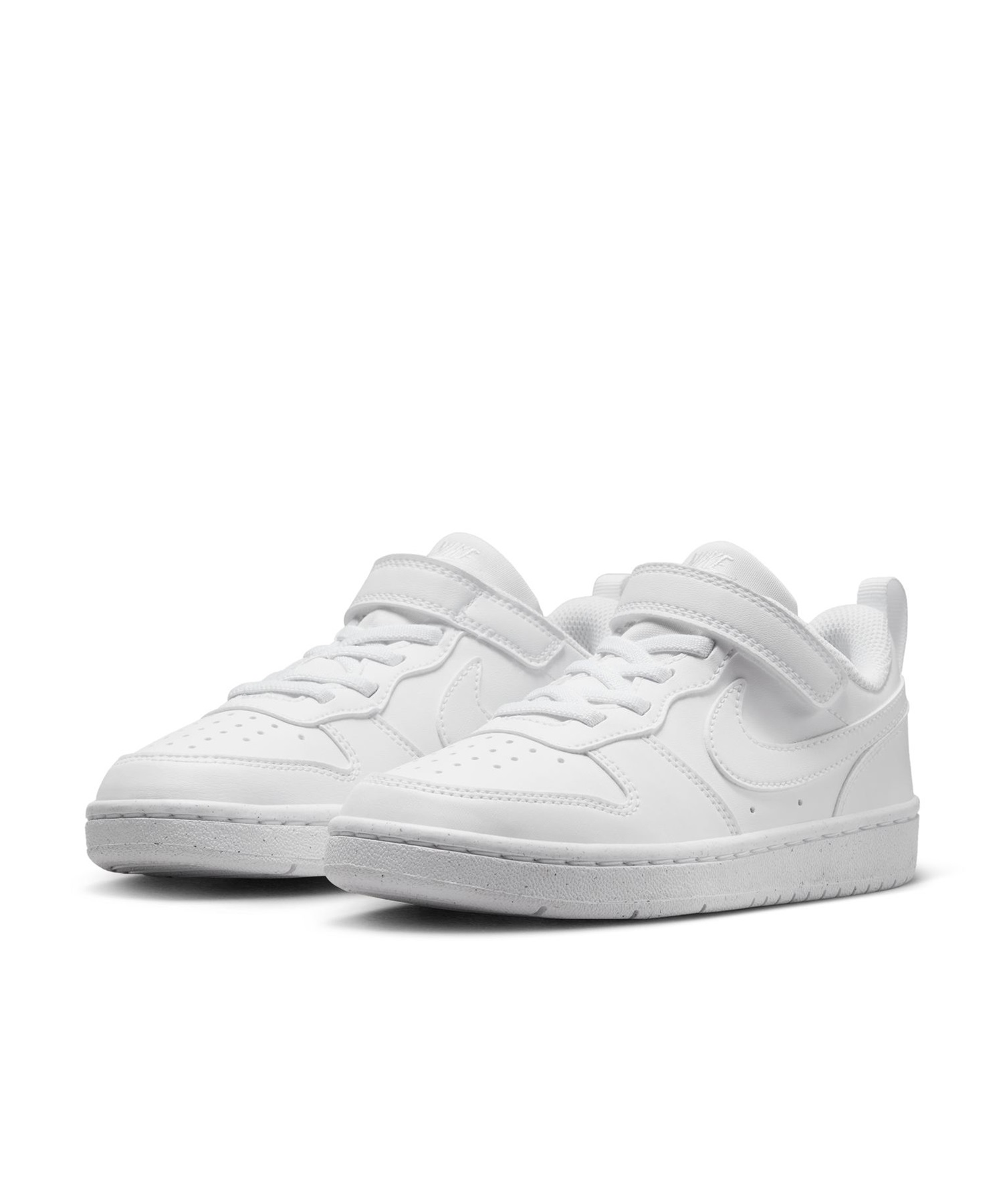 【2点購入で15％OFF クーポン対象】 ナイキ コート ボロー LOW リクラフト ジュニア シューズ NIKE シューズ サステナビリティ  Kids キッズ スニーカー FA23 白 靴 dv5456-106 アウトドア 部活 通学 パステル 男の子 女の子 親子コーデ | NIKE 公式  