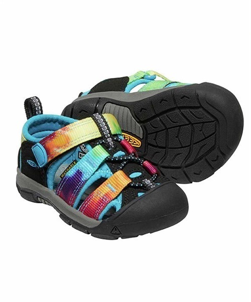 KEEN キーン NEWPORT H2 ニューポートエイチツー 1021495 キッズ アウトドア サンダル 12.0cm～14.0cm II1 E4(RainbowTieDye-12.5cm)