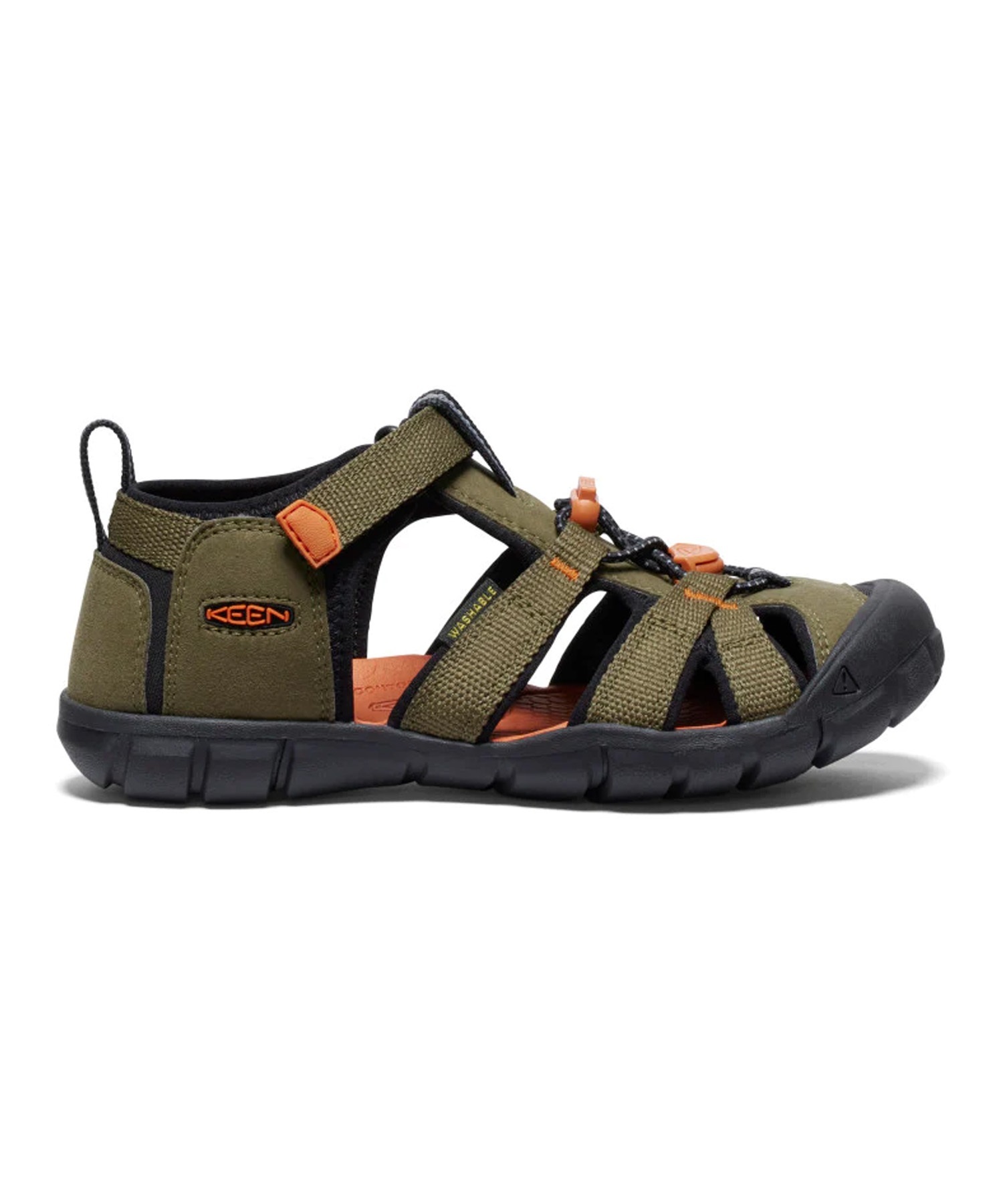 KEEN キーン SEACAMP II CNX ビッグキッズ シーキャンプ ツー シーエヌエックス サンダル キッズ アウトドアシューズ 1028851(DOGF-20.0cm)