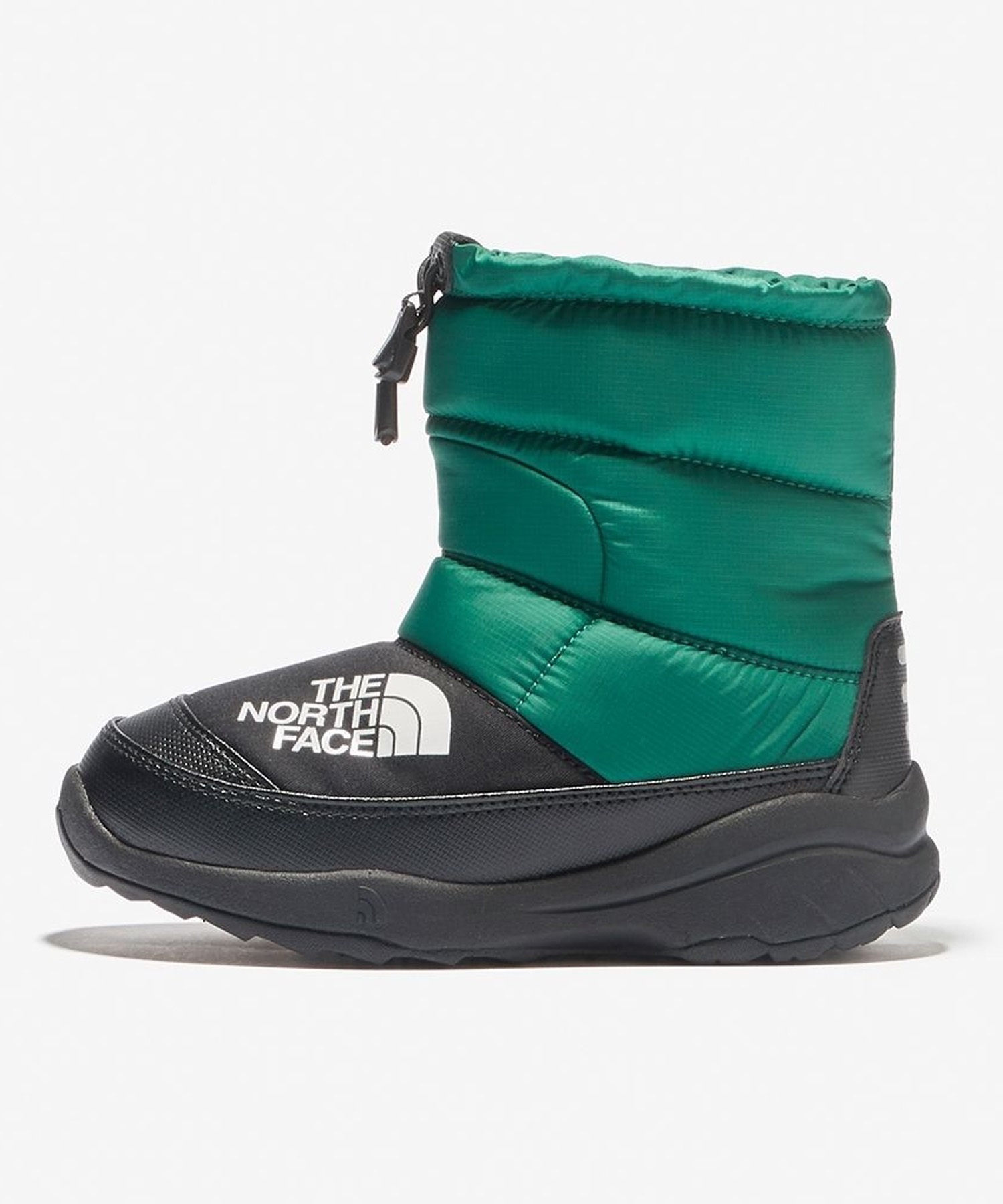 THE NORTH FACE/ザ・ノース・フェイス K Nuptse Bootie VII ヌプシ ブーティ VI キッズ ウィンターブーツ 防水 グリーン NFJ52288 FK(FK-14.0cm)