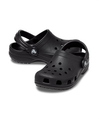 CROCS クロックス シューズ キッズ サンダル クロックス TODDLER CLASSIC CLOG 206990-001(BK-14.0cm)