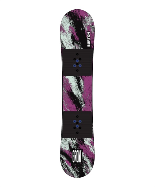 BURTON バートン スノーボード 板 キッズ Kids' Grom Snowboard 23599100960 23-24モデル(PurpleTeal-110cm)