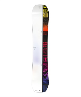 SALOMON サロモン スノーボード 板 キッズ ユース HUCK KNIFE GROM 23-24モデル KK H5